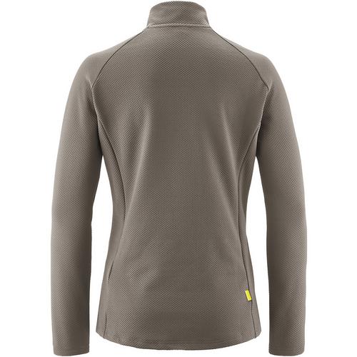 Rückansicht von Gonso Essential Jersey Longsleeve Therm W Fahrradtrikot Damen Grau0633