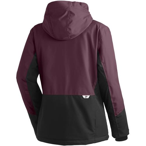Rückansicht von Maier Sports Campigna W Skijacke Damen Schwarz01101