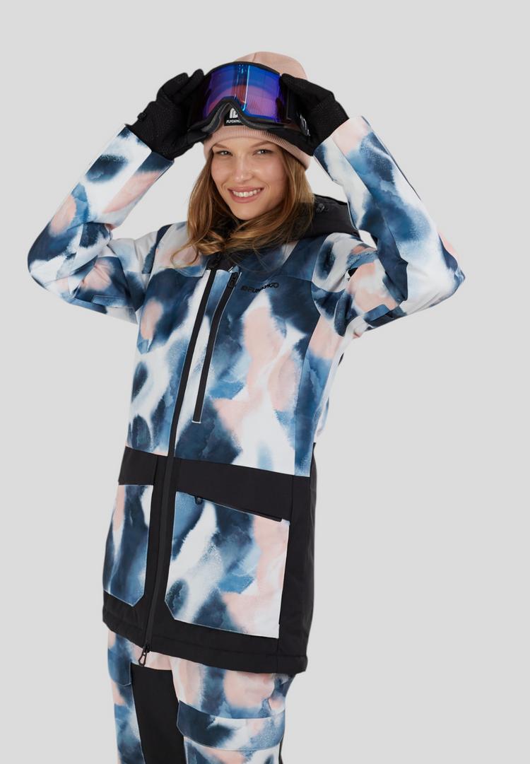 FUNDANGO FUNDANGO Poplar ECO Winterjacke Damen - vintage blue - 0 | SportScheck