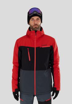 Rückansicht von FUNDANGO Horatio Allmountain Outdoorjacke Herren redorange