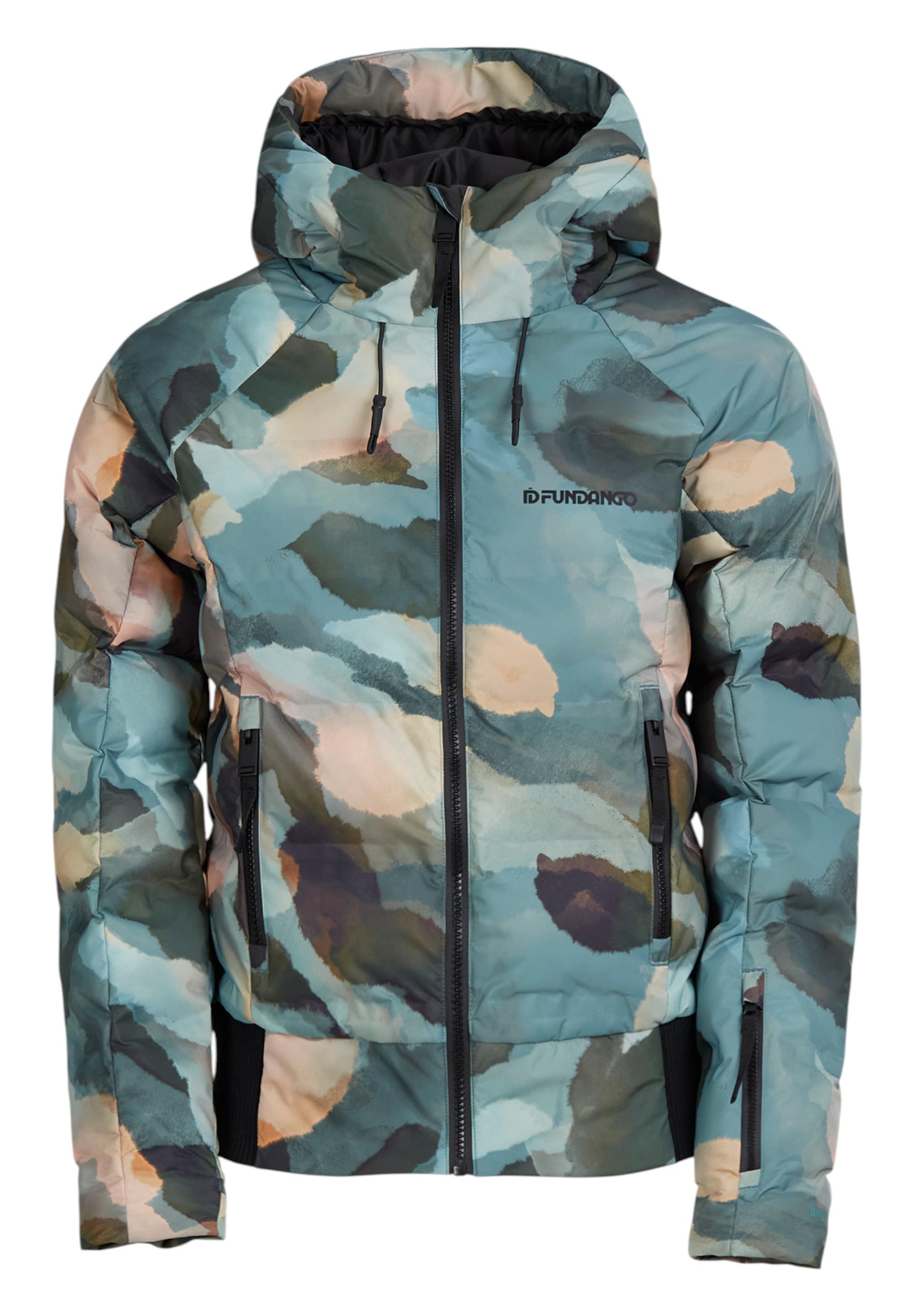 FUNDANGO Zina Padded Winterjacke Damen - Forest Night