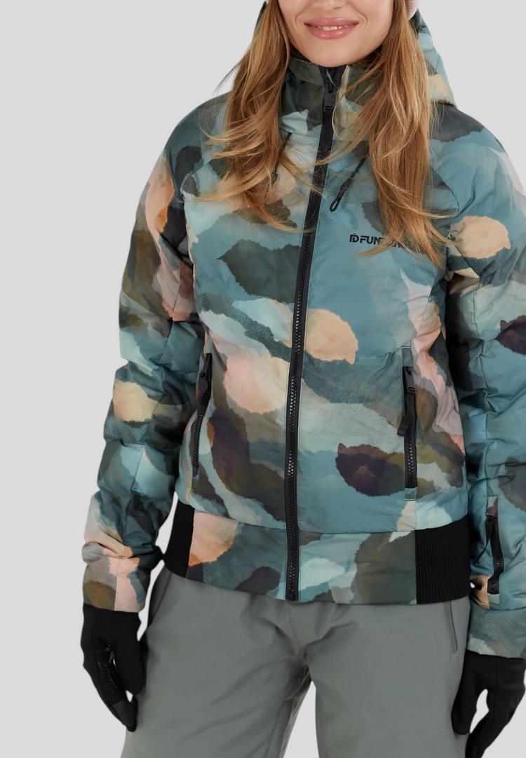 FUNDANGO FUNDANGO Zina Padded Winterjacke Damen - Forest Night - 4 | SportScheck