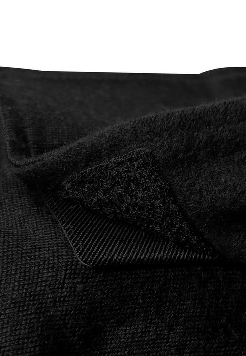 Rückansicht von normani Brooks Sturmhaube Schwarz