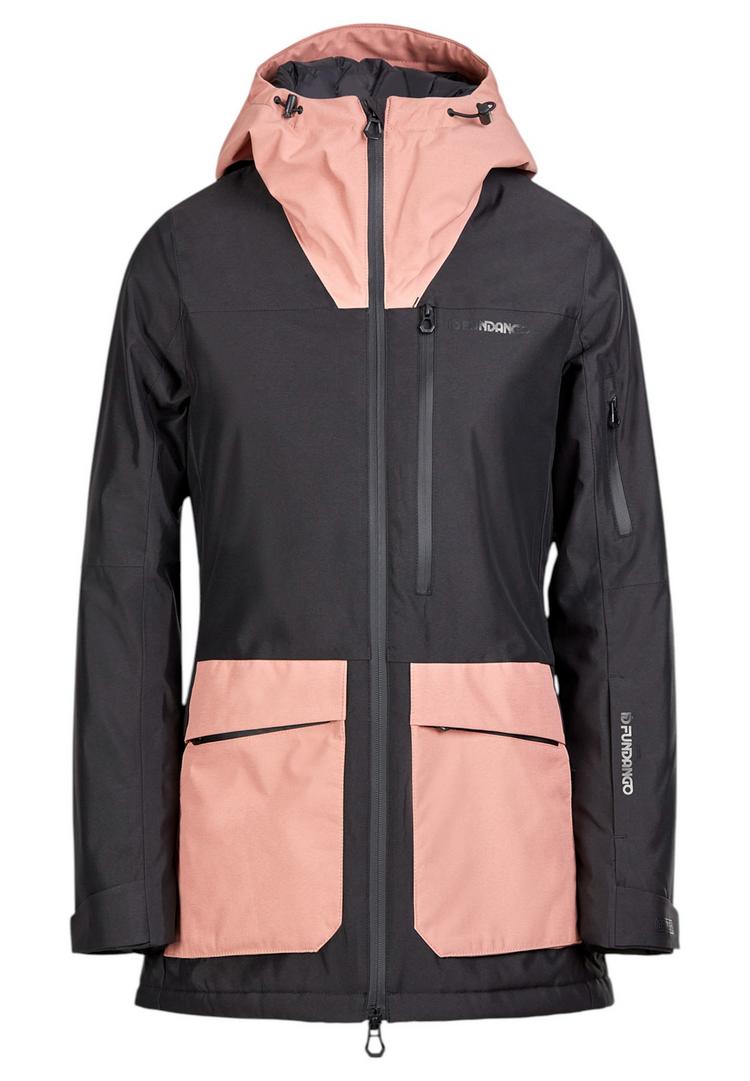 FUNDANGO FUNDANGO Poplar ECO Winterjacke Damen - coal black - 0 | SportScheck