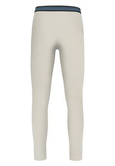 Rückansicht von normani Outdoor Sports Ardyaloon Thermounterhose Kinder Wollweiß