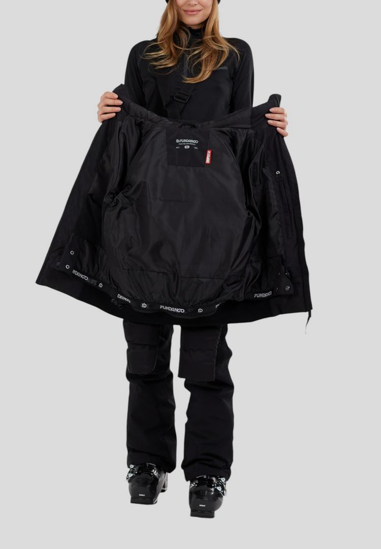 FUNDANGO FUNDANGO Zina Padded Winterjacke Damen - schwarz - 3 | SportScheck