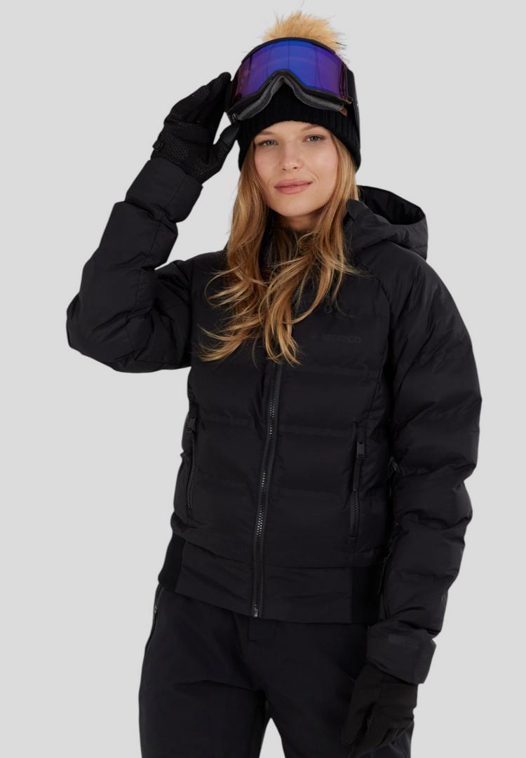 FUNDANGO FUNDANGO Zina Padded Winterjacke Damen - schwarz - 4 | SportScheck