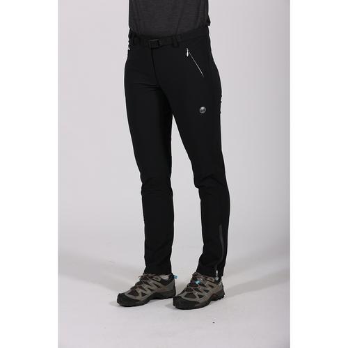 Rückansicht von Maul Sport Seis XT elastic Wanderhose Damen Schwarz