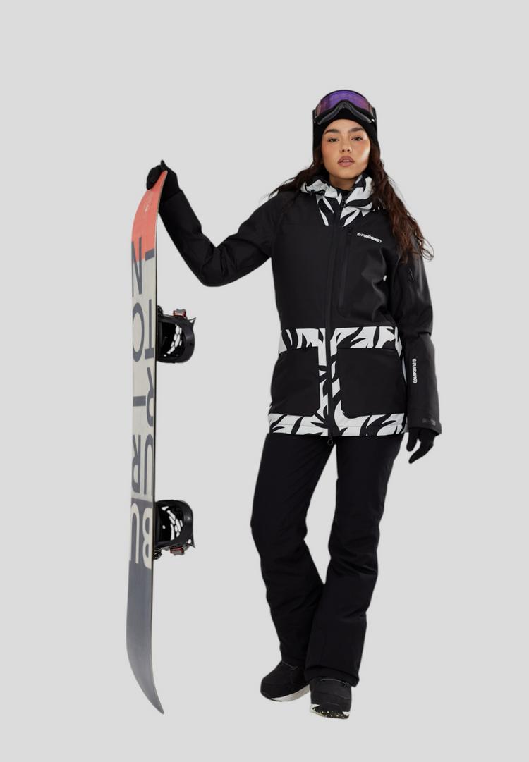 FUNDANGO FUNDANGO Poplar ECO Winterjacke Damen - black fusion - 1 | SportScheck