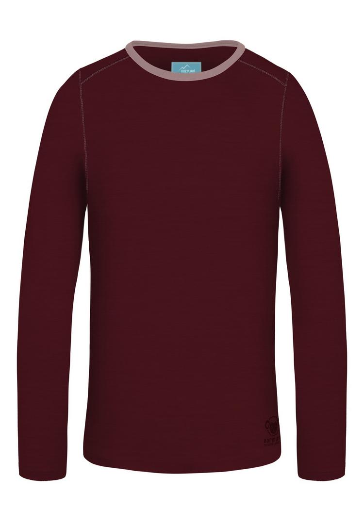 normani Outdoor Sports normani Outdoor Sports Bilingurr Funktionssweatshirt Kinder - Bordeaux - 0 | SportScheck