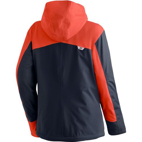 Rückansicht von Maier Sports Glacierguard W Skijacke Damen Orange5049
