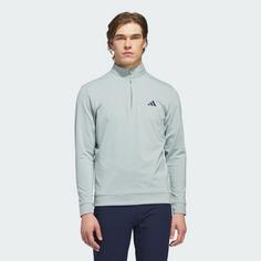 Rückansicht von adidas Ultimate365 Classic Quarter-Zip Funktionssweatshirt Herren Wonder Sage