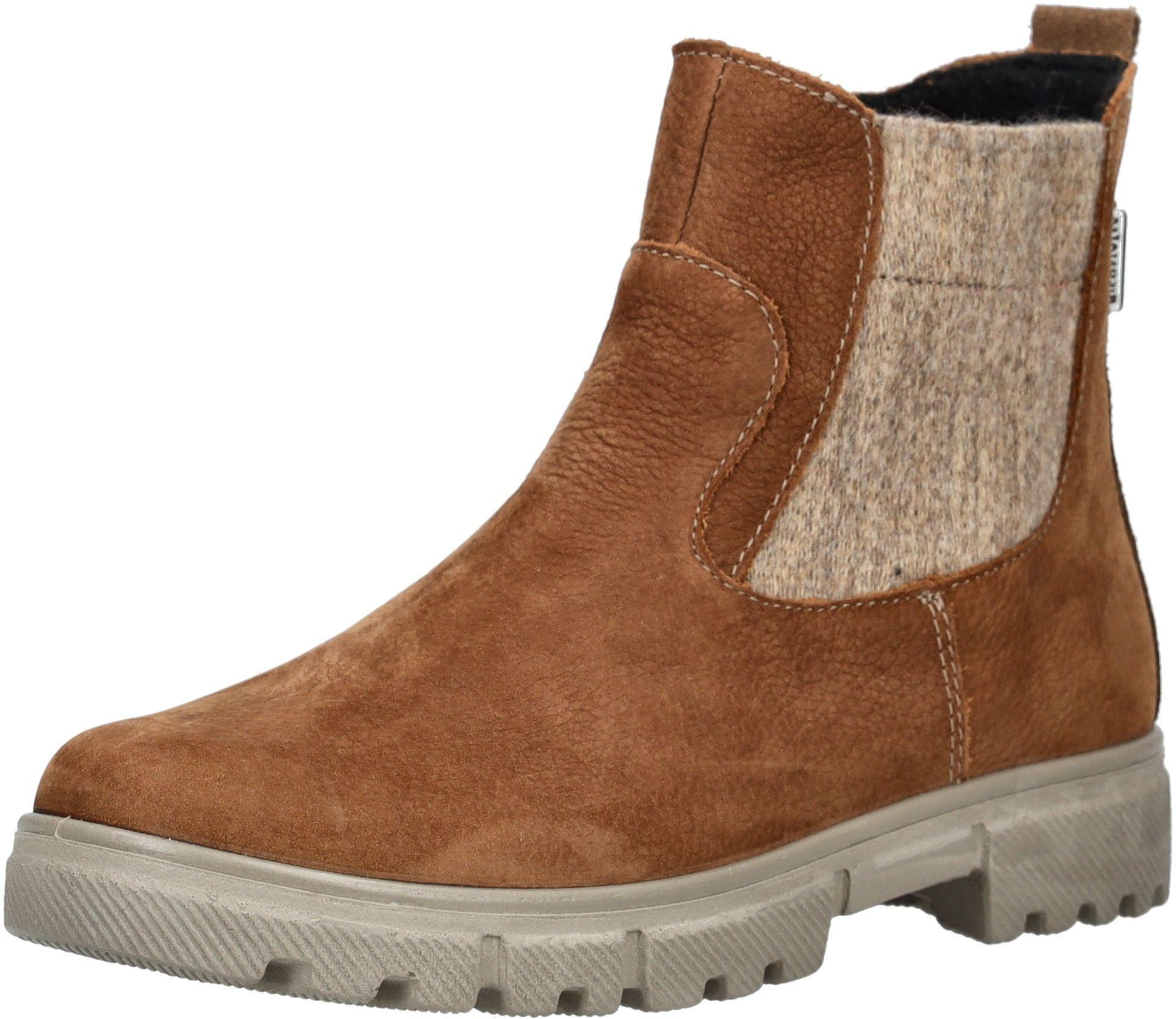 Ricosta Stiefelette Stiefel Damen - Curry