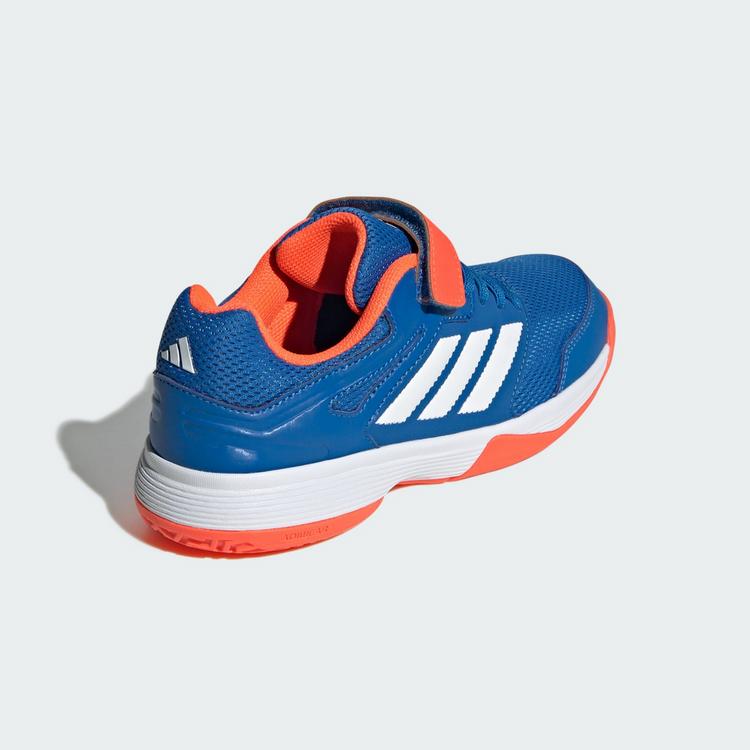 adidas adidas Speedcourt Indoor Kids Schuhe Sneaker Kinder - Bright Royal / Cloud White / Team Solar Orange - 4 | SportScheck