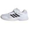 adidas Speedcourt Indoor Kids Schuhe Sneaker Kinder - Cloud White / Core Black / Cloud White