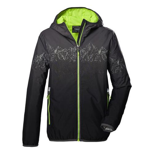 Rückansicht von KILLTEC KOS 277 Funktionsjacke Kinder Anthrazit