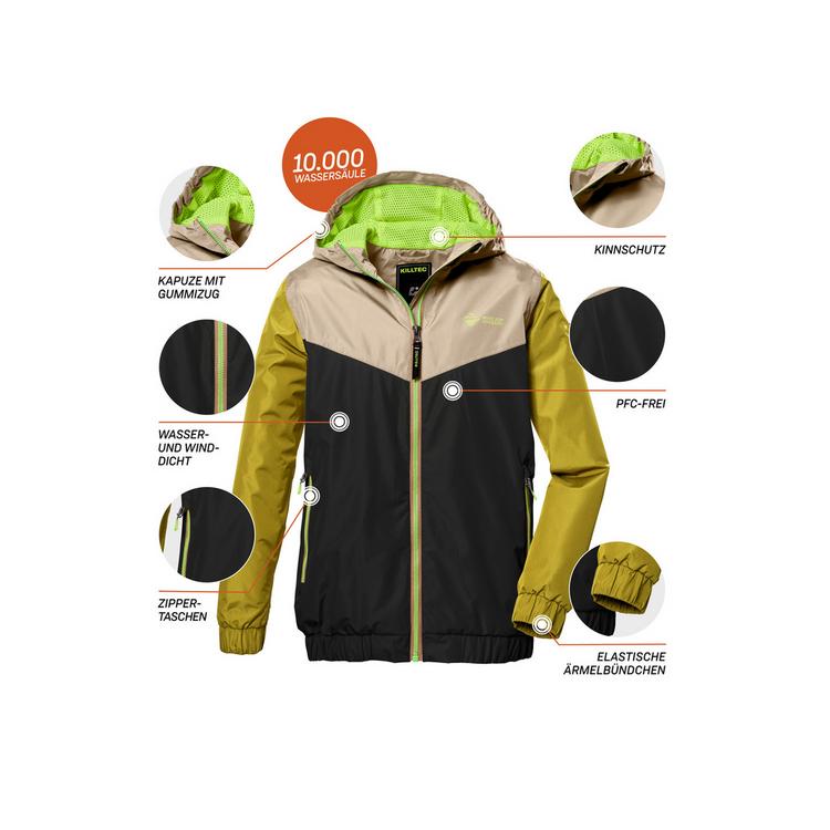 KILLTEC KILLTEC KOS 288 Softshelljacke Jungen - Schwarz0110 - 3 | SportScheck