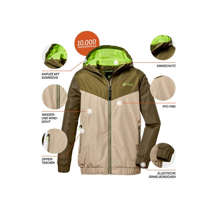 KILLTEC KILLTEC KOS 288 Softshelljacke Jungen - Sand811 - 3 | SportScheck
