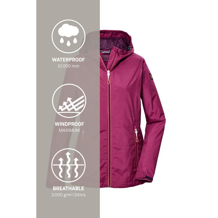 KILLTEC KILLTEC KOS 108 Softshelljacke Damen - Rot4542 - 4 | SportScheck