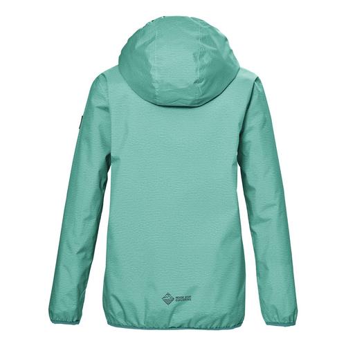 Rückansicht von KILLTEC KOS 138 Softshelljacke Kinder Hellblau354