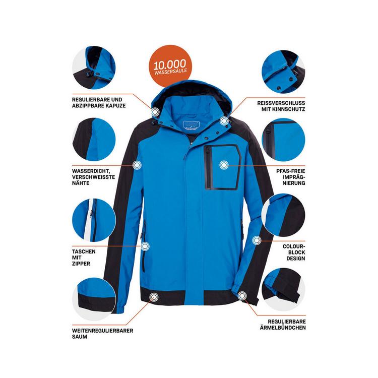 KILLTEC KILLTEC KOS 54 Funktionsjacke Herren - Blau3036 - 4 | SportScheck