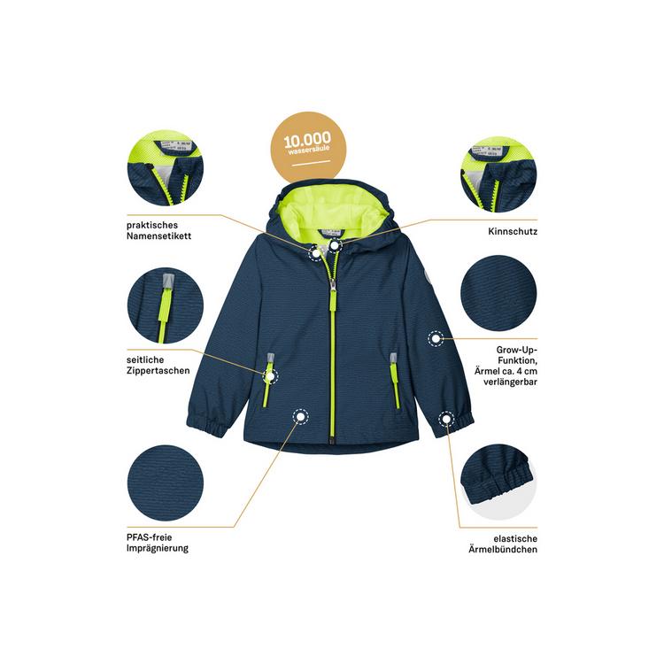 first instinct by killtec first instinct by killtec FIOS 6 Softshelljacke Kinder - Blau3010 - 3 | SportScheck