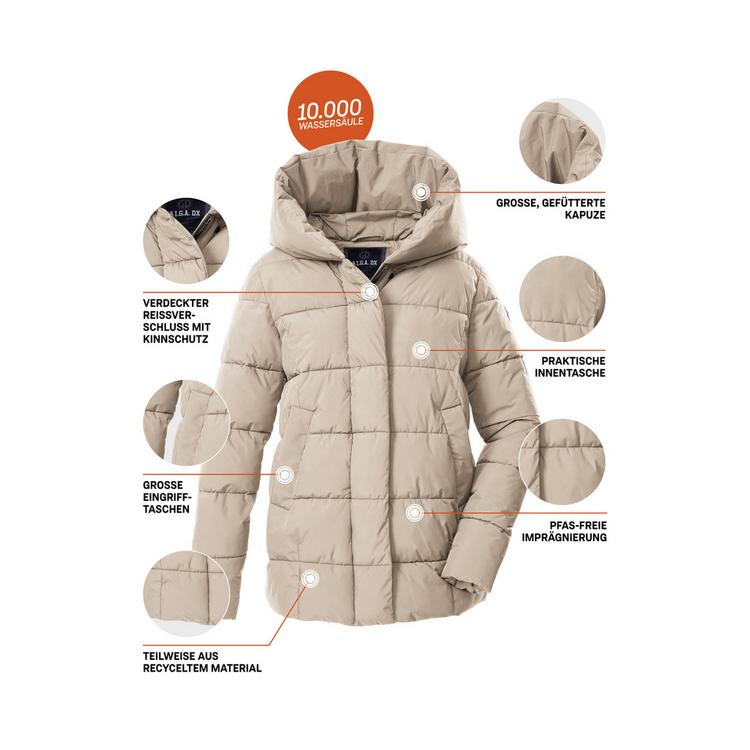 G.I.G.A. DX by killtec G.I.G.A. DX by killtec GW 57 WMN QLTD JCKT Softshelljacke Damen - Beige8017 - 3 | SportScheck