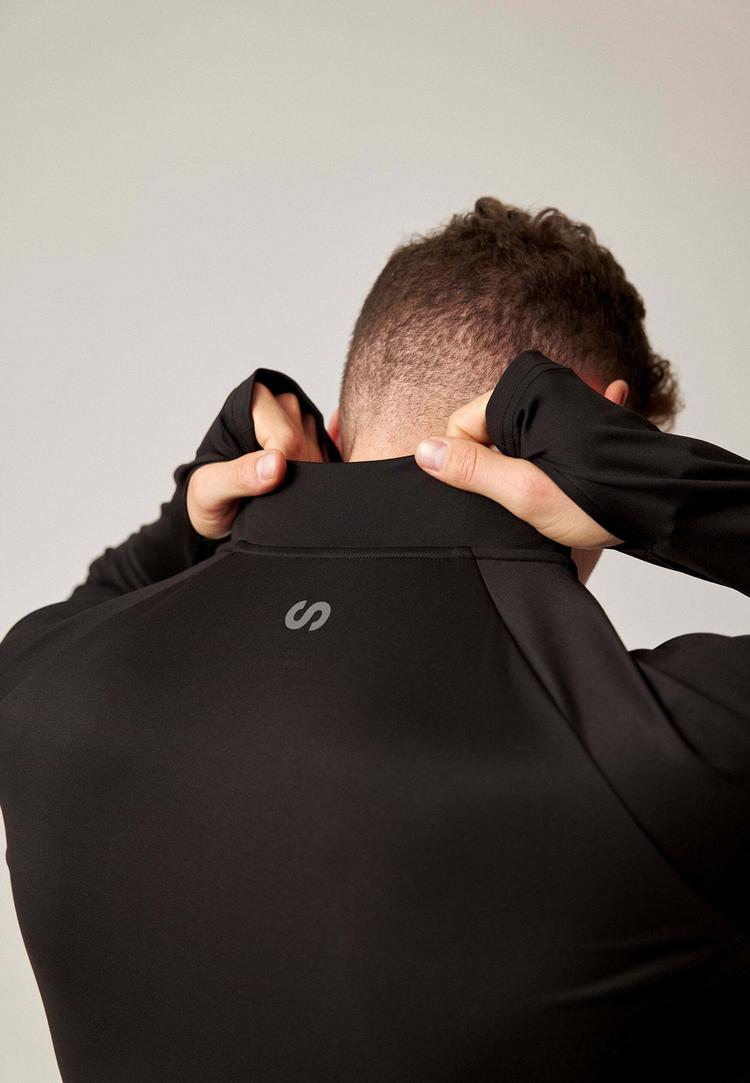 Snocks Snocks Trainingsshirt Funktionsshirt Herren - Schwarz - 2 | SportScheck