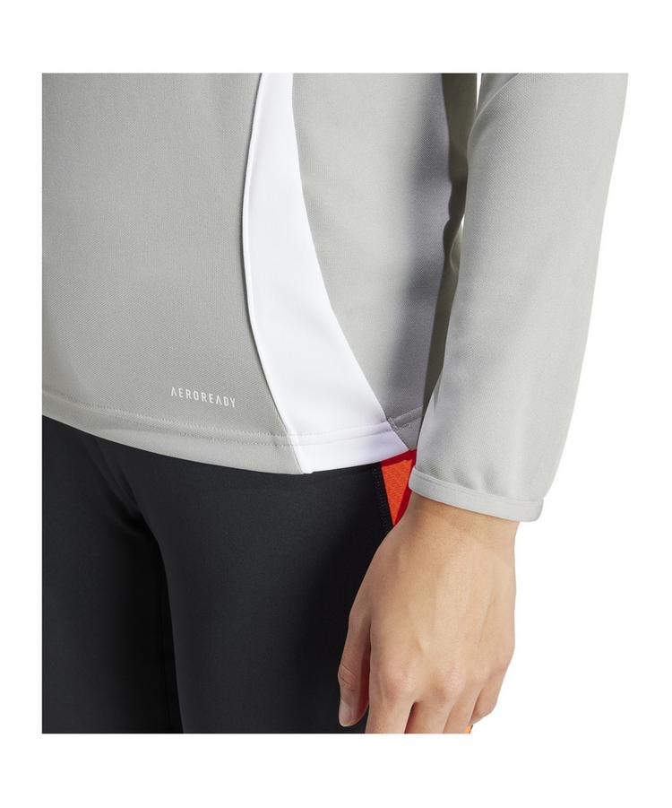 adidas adidas Tiro 24 Trainingsjacke Damen Funktionssweatshirt Damen - grauweiss - 1 | SportScheck