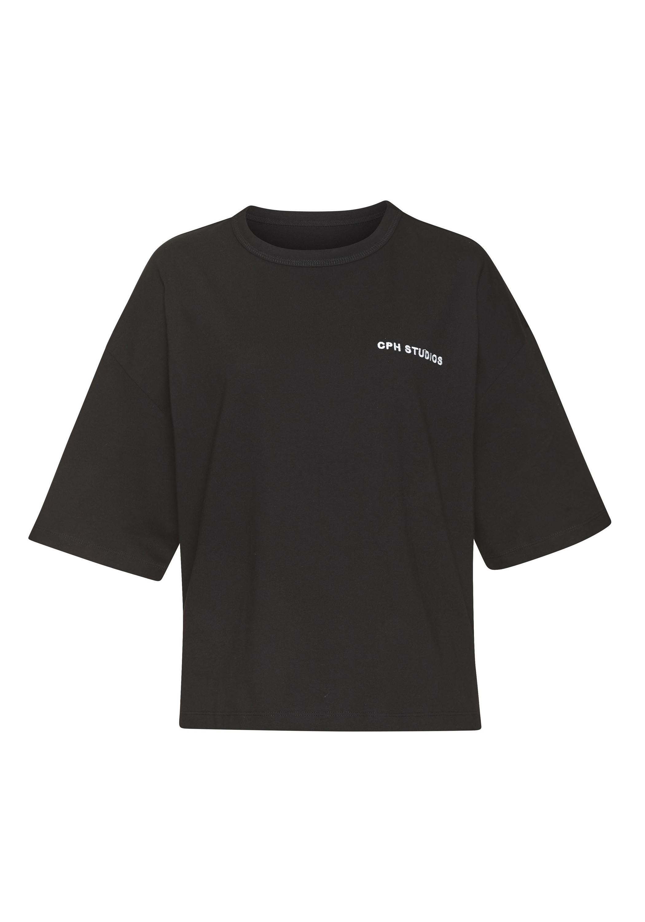 Copenhagen Studios Oversize-Shirt T-Shirt Damen - schwarz
