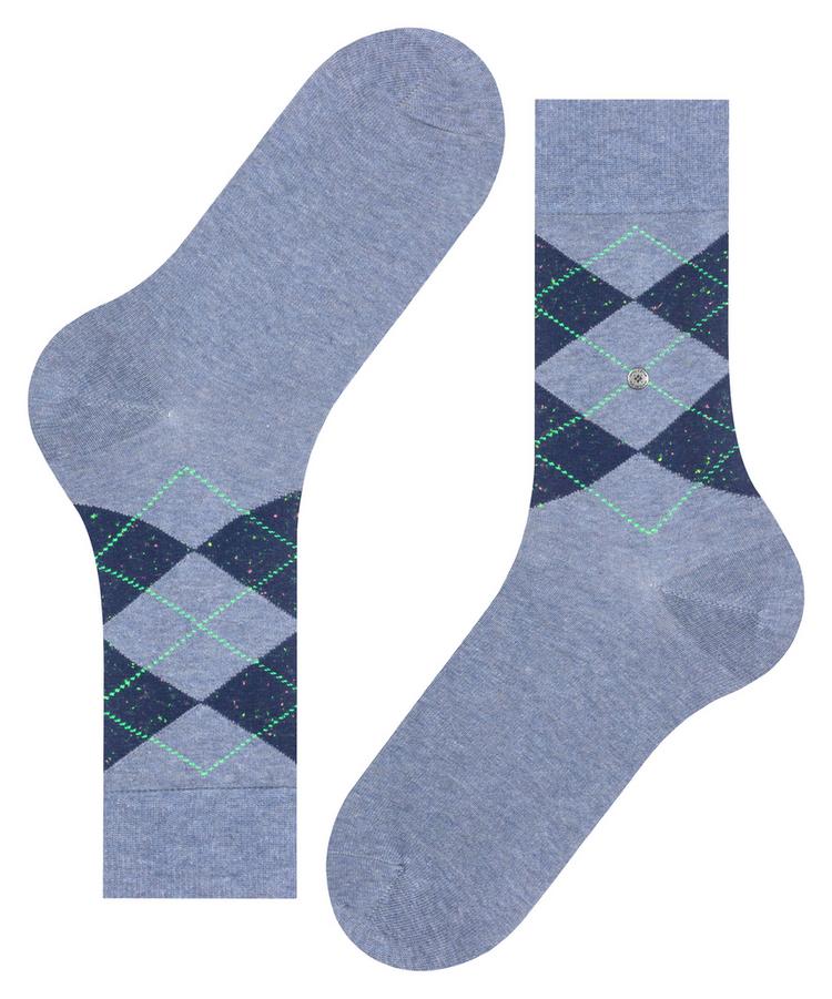 Burlington Burlington Neon Pixel King Socken Herren - light jeans (6662) - 2 | SportScheck