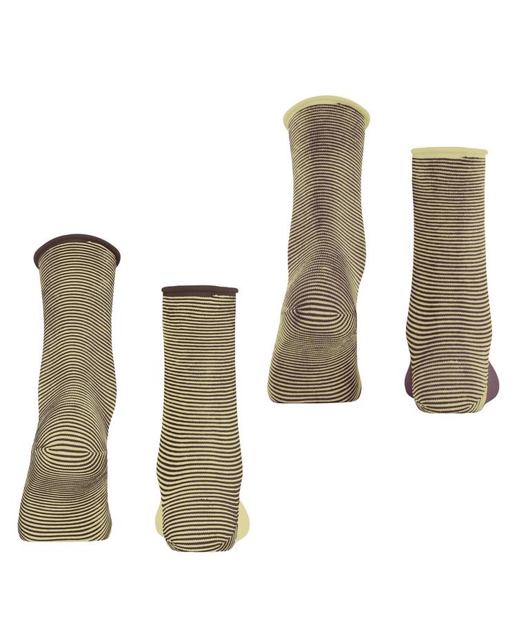 ESPRIT ESPRIT Allover Stripe  2-Pack Socken Damen - sortiment (0400) - 0 | SportScheck