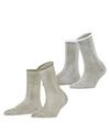 ESPRIT Allover Stripe  2-Pack Socken Damen - sortiment (0410)