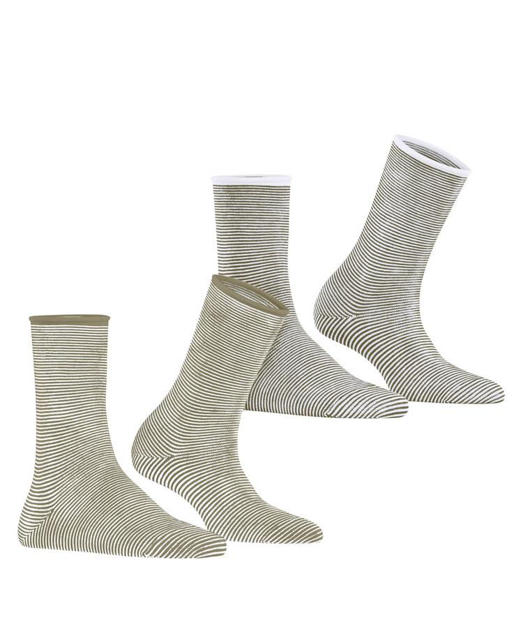 ESPRIT ESPRIT Allover Stripe  2-Pack Socken Damen - sortiment (0410) - 0 | SportScheck