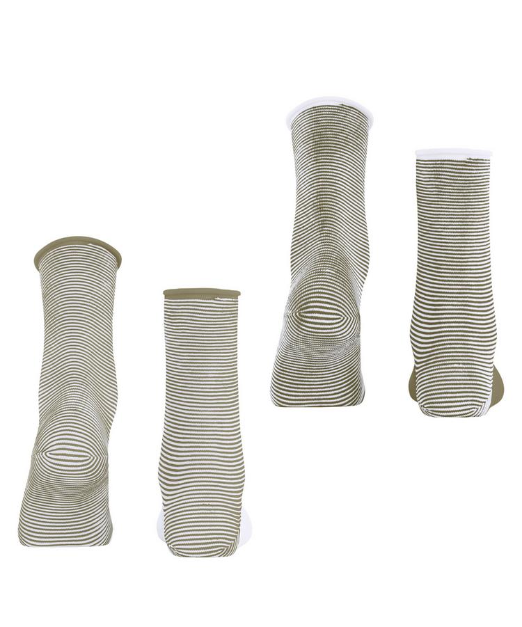 ESPRIT ESPRIT Allover Stripe  2-Pack Socken Damen - sortiment (0410) - 0 | SportScheck