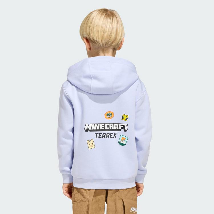 adidas adidas Adidas Minecraft Terrex Hoodie Hoodie Kinder - Violet Tone - 1 | SportScheck