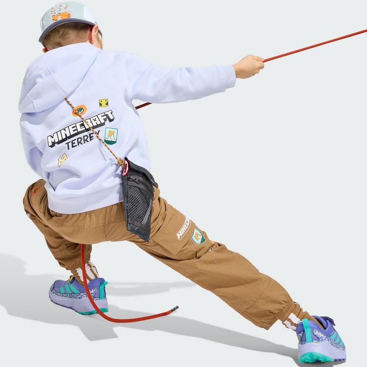 adidas adidas Adidas Minecraft Terrex Hoodie Hoodie Kinder - Violet Tone - 4 | SportScheck