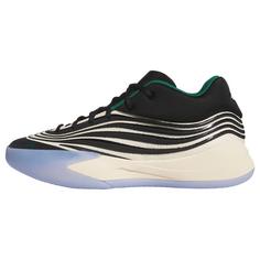 adidas Dame X Schuhe Basketballschuhe Core Black / Warm Vanilla / Blue Burst