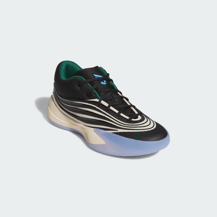 adidas adidas Dame X Schuh Basketballschuhe - Core Black / Warm Vanilla / Blue Burst - 3 | SportScheck
