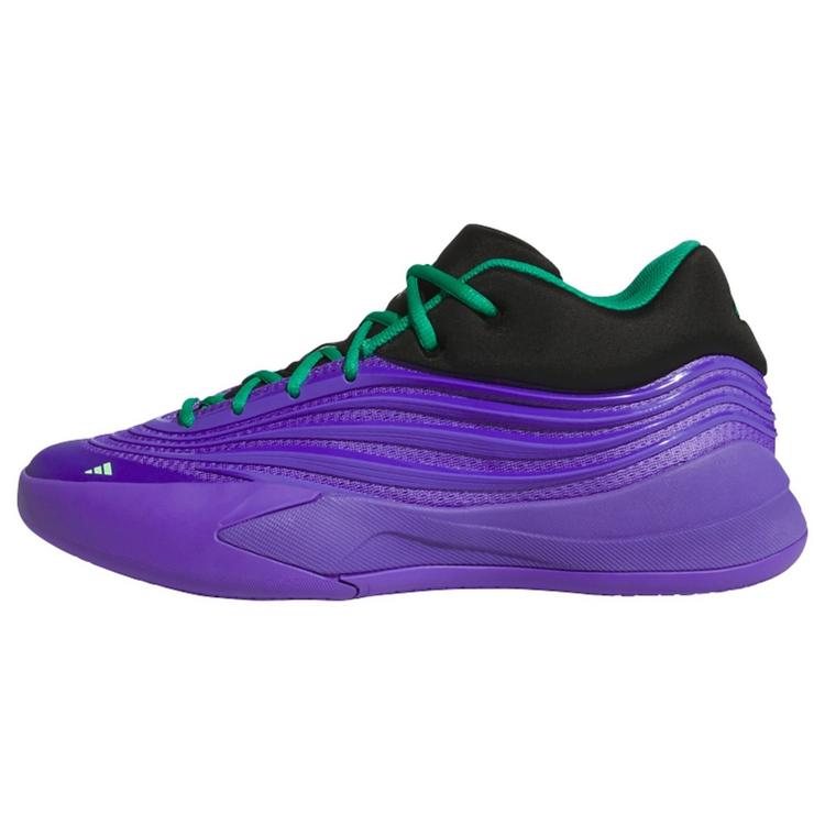 adidas adidas Dame X Schuh Basketballschuhe - Purple Rush / Core Black / Court Green - 0 | SportScheck