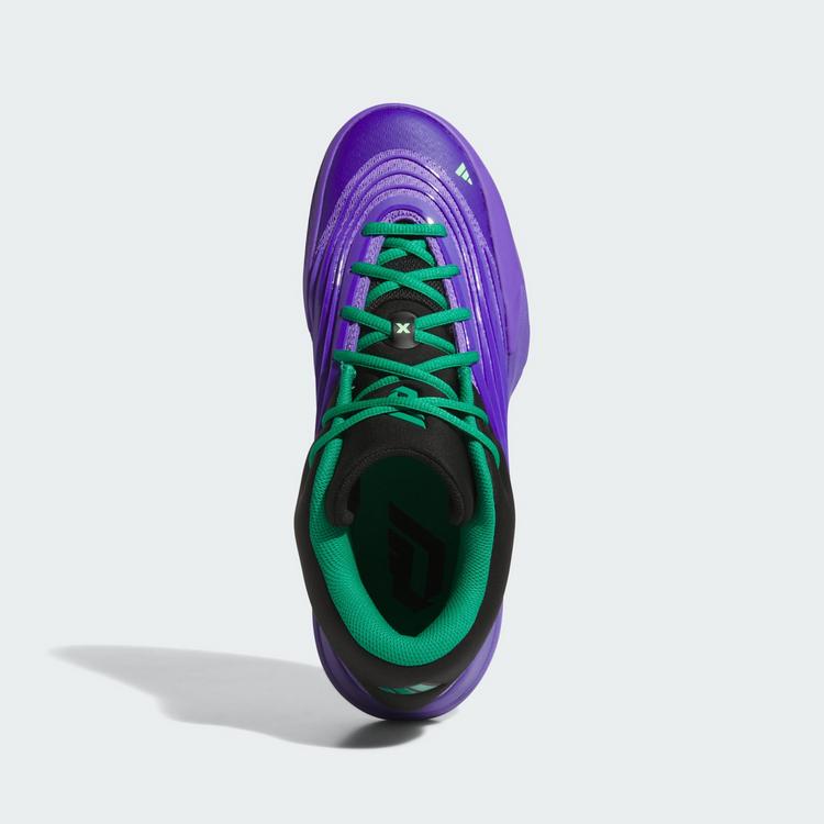 adidas adidas Dame X Schuh Basketballschuhe - Purple Rush / Core Black / Court Green - 1 | SportScheck