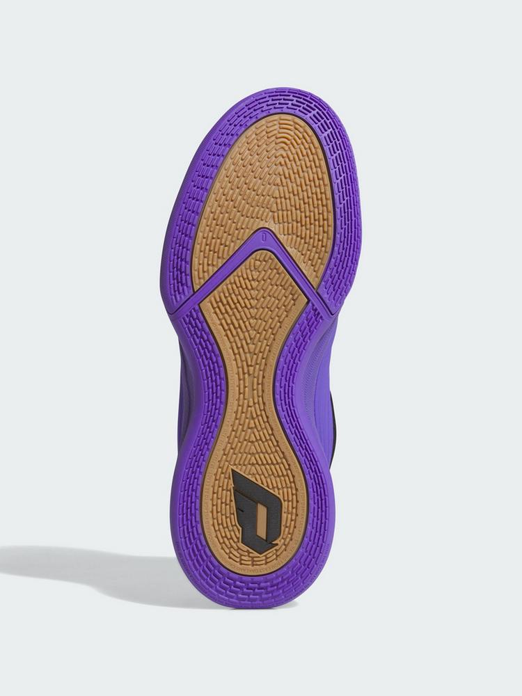 adidas adidas Dame X Schuh Basketballschuhe - Purple Rush / Core Black / Court Green - 2 | SportScheck