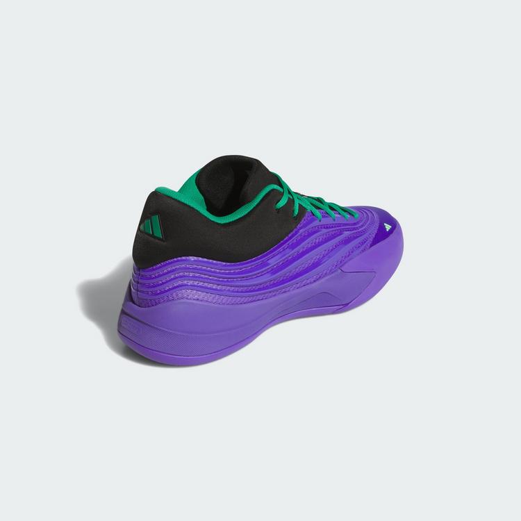 adidas adidas Dame X Schuh Basketballschuhe - Purple Rush / Core Black / Court Green - 4 | SportScheck