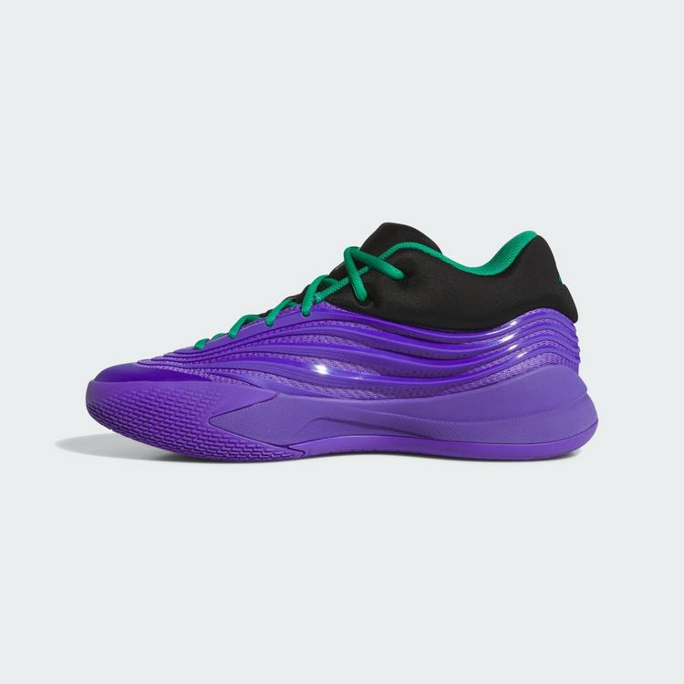 adidas adidas Dame X Schuh Basketballschuhe - Purple Rush / Core Black / Court Green - 5 | SportScheck