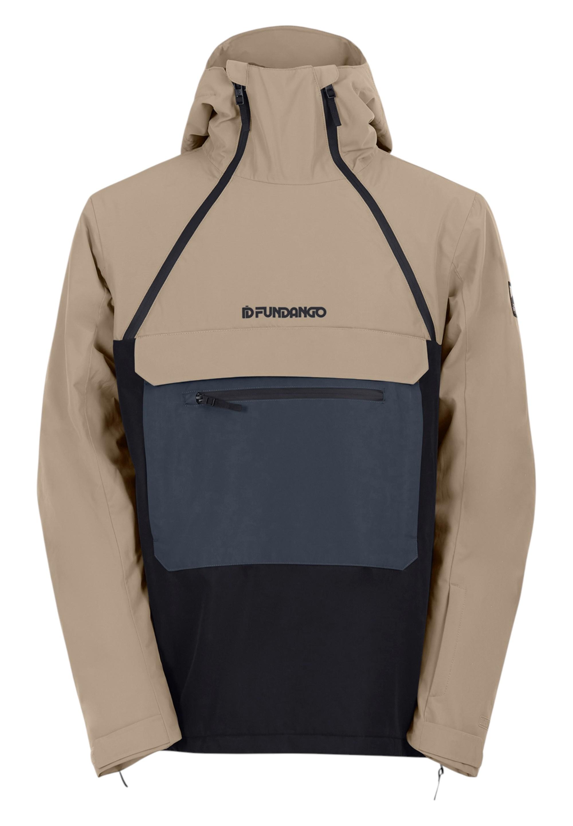 FUNDANGO Hydra ECO Anorak Outdoorjacke Herren - steel