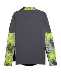 Rückansicht von PUMA individualCUP 1/4 Zip Sweatshirt Funktionssweatshirt Herren grau