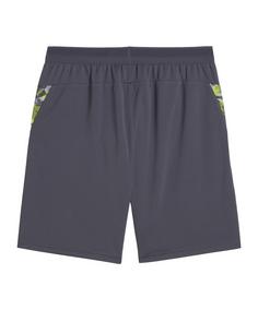 Rückansicht von PUMA individualCUP Short Fu&szlig;ballshorts Herren grau