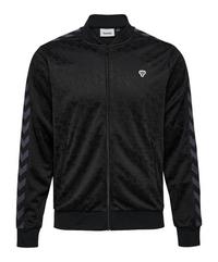 hummel Archive Regular Poly Aop Jacke Sweatjacke - schwarz