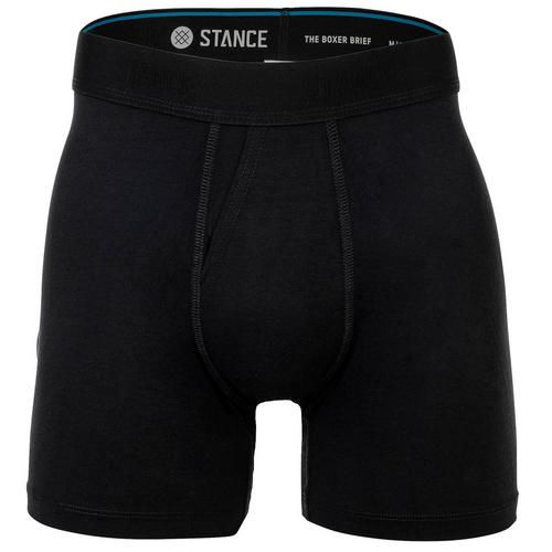 Rückansicht von Stance Boxershort Hipster Herren Schwarz/Weiß/Grau