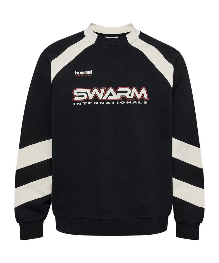 hummel hummel Oversized Sportswear Swarm Sweatshirt Sweatshirt - schwarz - 0 | SportScheck